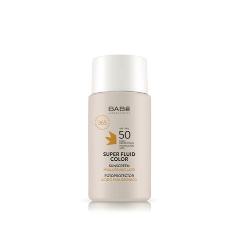 BABE Super Fluid Color Sunscreen SPF 50 50 Ml Verkkoapteekki