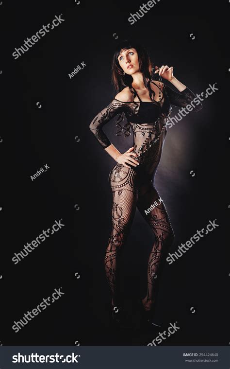 Sexy Beautiful Naked Woman Black Erotic Stock Photo Shutterstock