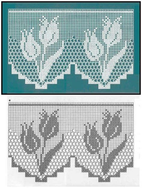 Pin De Alina C Lo Spazio Di Lilla En Crochet And Filet Edgings