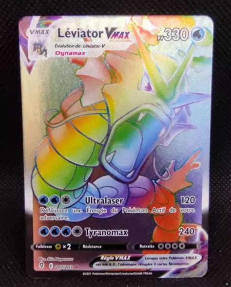 Carte Pokemon Leviator Vmax Fran Ais Evolution C Leste Eb Fr