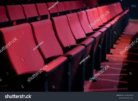 Empty Theater Red Seats Stock Photo 2219238559 | Shutterstock