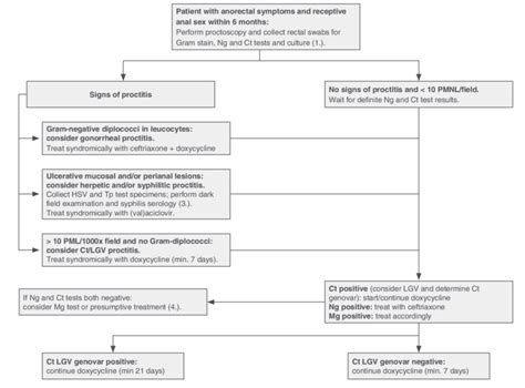 Syndromic Management Flow Chart For Patients In Whom An Anorectal