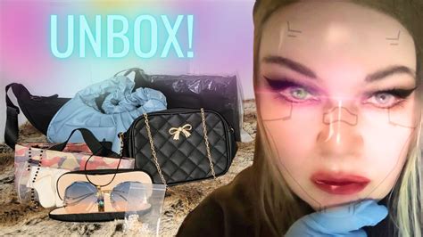 ASMR Unboxing Aliexpress Cute Bags Jewelry Sunglasses EtcBreathy