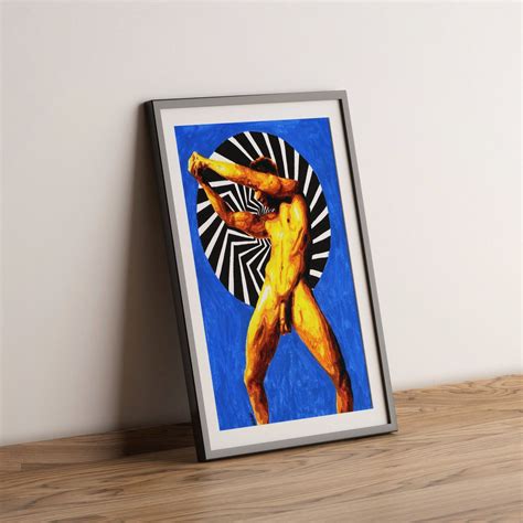 Male Nude Full Frontal Nudity Erotic Vintage Photo Gay Art Etsy