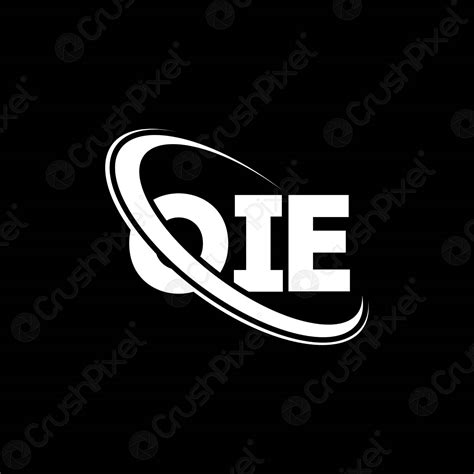 oie logo oie letter oie letter logo design initials oie stock