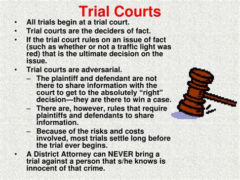 PPT - Street Law Ch. 05: The Court System PowerPoint Presentation, free ...