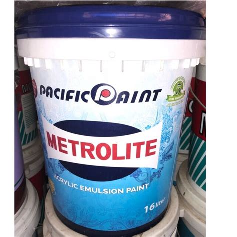 Cat Tembok Metrolite Liter Putih Lazada Indonesia