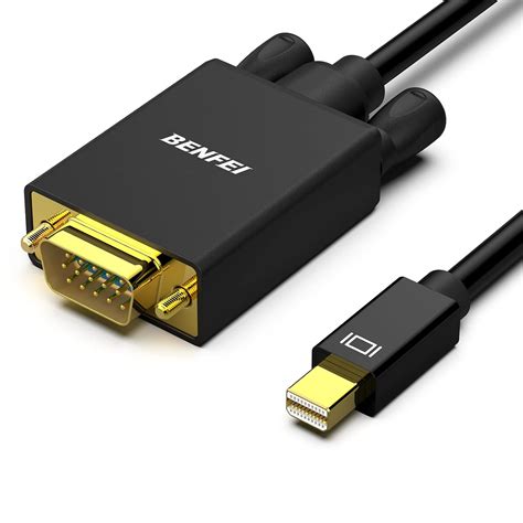 BENFEI Mini DisplayPort to VGA 3M Cable, Mini Dp Display Port to VGA ...