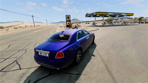 CRASHES And DANGEROUS DRIVING On Rolls Royce Ghost BeamNG Drive YouTube