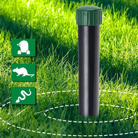 Отпугиватель кротов GREEN APPLE GARPK-01 ультразвуковой на батарейках 3 ...