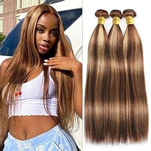 Amazon Muaowig Bundles Brazilian Hair Bundles Honey Blonde Human Hair Bundle Hair
