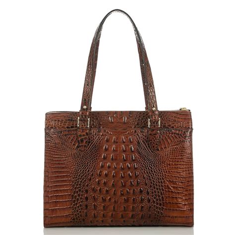 Brahmin Anywhere Leather Tote Handbag Pecan Melbourne JBBPzcTS