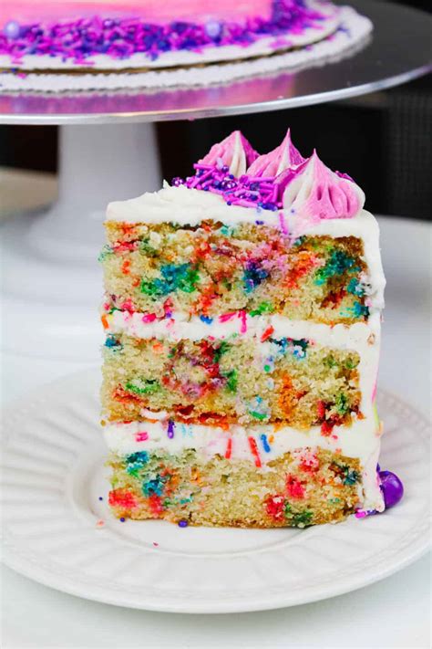 Vegan Layer Cake Moist Cake Layers Frosted With Vegan Buttercream