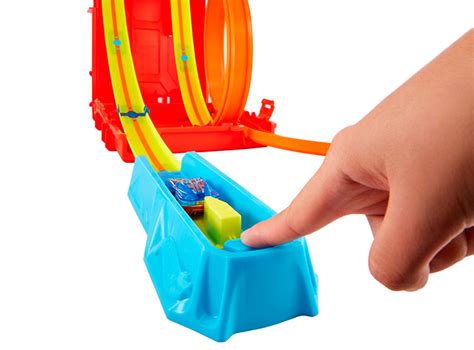 Ripley Vehiculo Hot Wheels Hdx Track Builder Caja Acrobacias Extrema