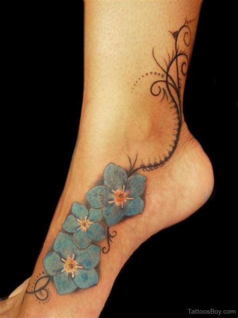 Awesome Flower Tattoo On Foot | Tattoo Designs, Tattoo Pictures