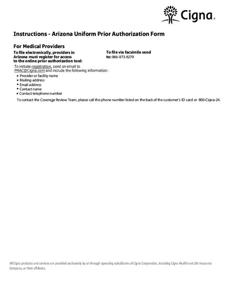 Fillable Online 20 3406 Uniform Prior Authorization Request Forms