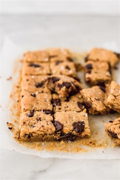 Chocolate Chunk Blondies Cravings Journal