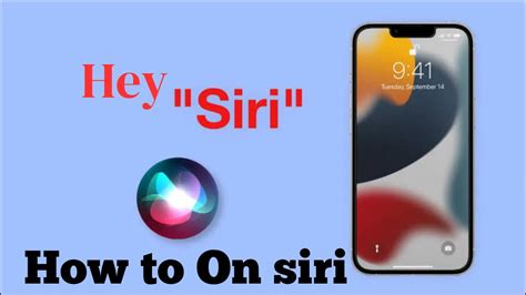 How To On Siri Voice How To On Siri In Iphone How To Activate Hey