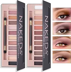 Colors Makeup Naked Eyeshadow Palette Nude Matte Shimmer Eyeshadow