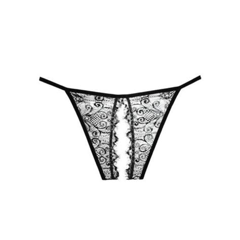 Adore Womens Lingerie Sexy Lace Enchanted Crotchless Belle Panties One Size Ebay