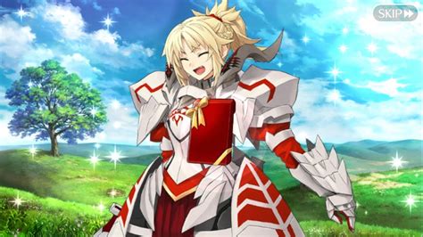 Fate Grand Order Valentine With Mordred Saber YouTube