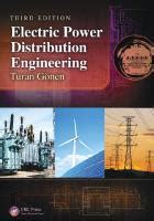 Electric Power Distribution System Engineering Turan Gonen - PDFCOFFEE.COM