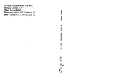 Actress Sex Symbol Marilyn Monroe Continental Modern B W X Postcard Other Unsorted