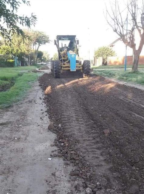 Avanzan Las Obras De Estabilizado Bacheo Y Alumbrado Info Escobar