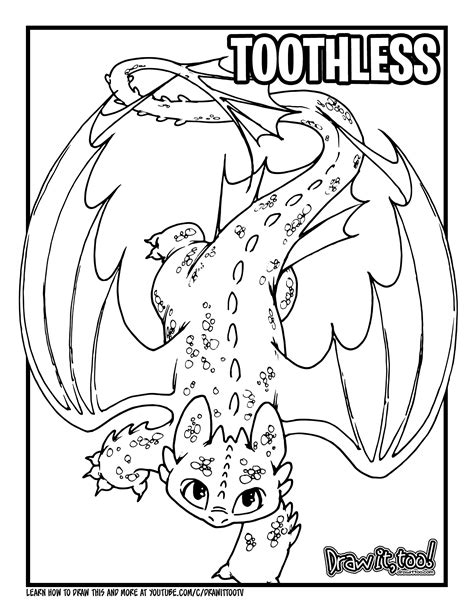 how to train your dragon drawing 4