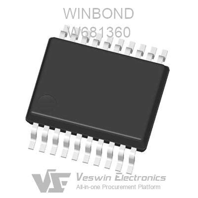W681360 WINBOND Other Components - Veswin Electronics