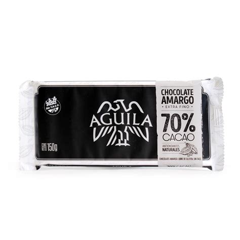 Águila Chocolate Amargo 70 X 150gr Aldea Ecologica