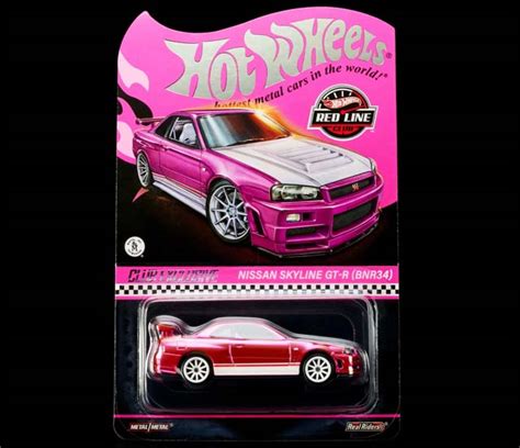 HWCにてRLC限定のピンクエディションNISSAN SKYLINE GT R BNR 発売 Hot Wheels 情報まとめ