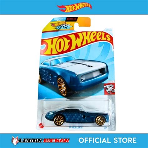 Hot Wheels Hi Roller Ii Metalflake Blue Shopee Malaysia