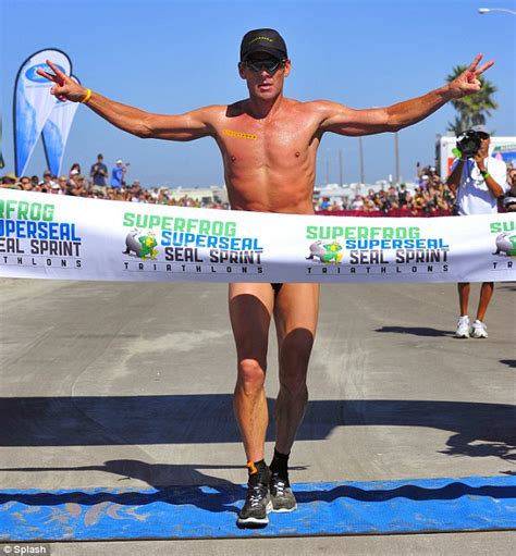 Lance Armstrong Wins Navy Seals Triathlon Daily Mail Online