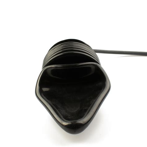 Rubberfashion Latex Inflatable Anal Dildo Inflatable Ribbed Anal Butt Dildo Penetrator Xxxl