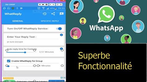 Comment Activer La R Ponse Automatique Dans Whatsapp Youtube