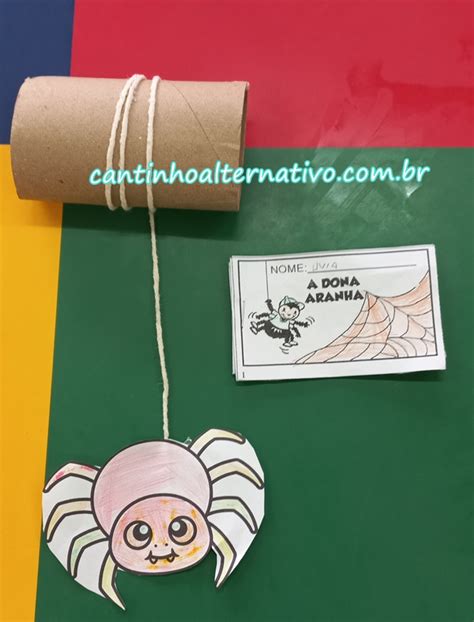 Atividades Musica Dona Aranha Educação Infantil - Atividades Lúdicas Com a Música A Dona Aranha - Cantinho Alternativo