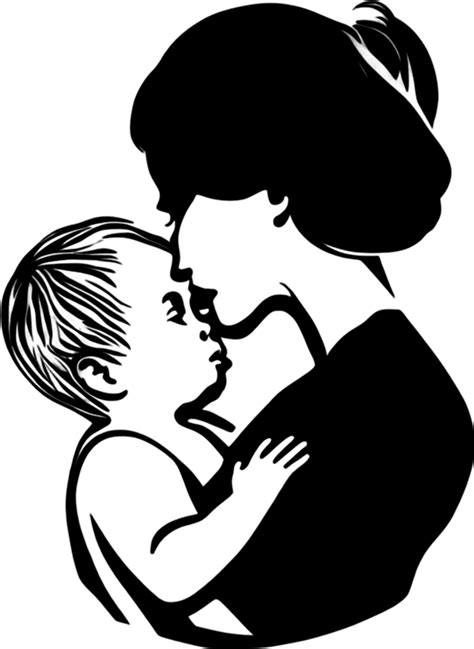 Mothers Tender Cradle A Stencil Of Pure Love 45900917 Png