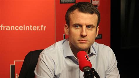 Macron Quas Tu Fait De Ta Jeunesse France Inter