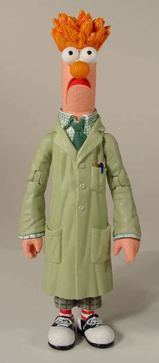 Beaker Action Figure From The Muppet Labs Playset Pictures Palisades