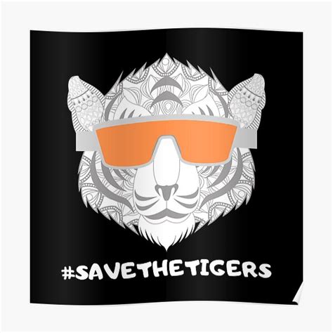 Save Tiger Posters | Redbubble