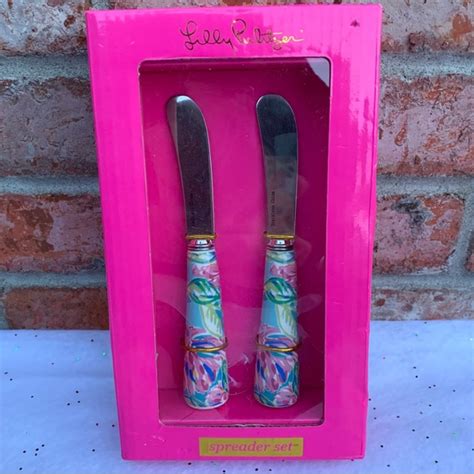 Lilly Pulitzer Kitchen Lilly Pulitzer Totally Blossom Spreader Set