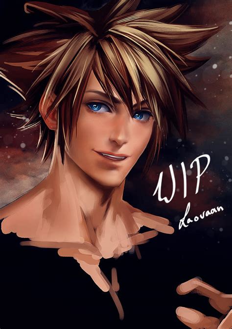 Wip Kingdom Hearts Sora By Laovaan On Deviantart