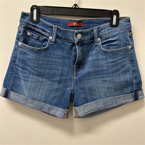 7 For All Mankind Shorts 7 For All Mankind Denim Shorts 4 Poshmark