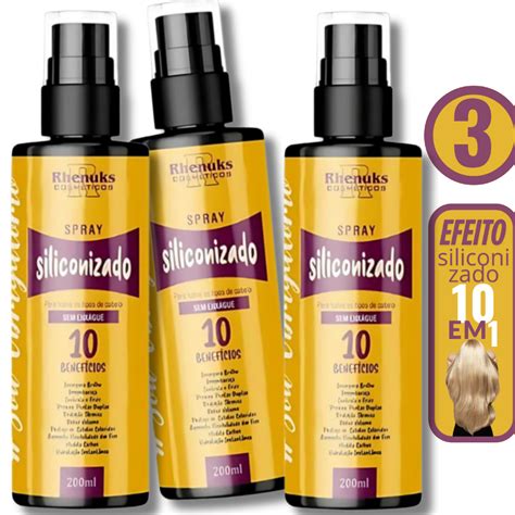 Protetor Termico Em Spray - Spray Protetor Térmico 10 em 1 Efeito Siliconizado 200ml Imcorpora ...