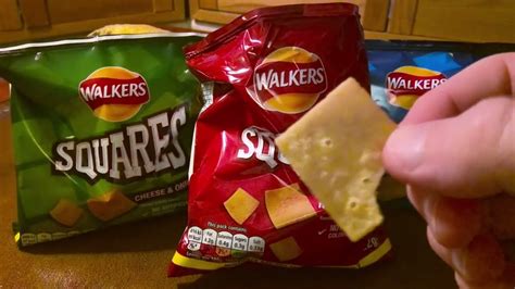 Crisplife Walkers Squares Ready Salted Vs Salt And Vinegar Vs Cheese