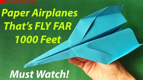 How To Make The Best Paper Airplane Origami