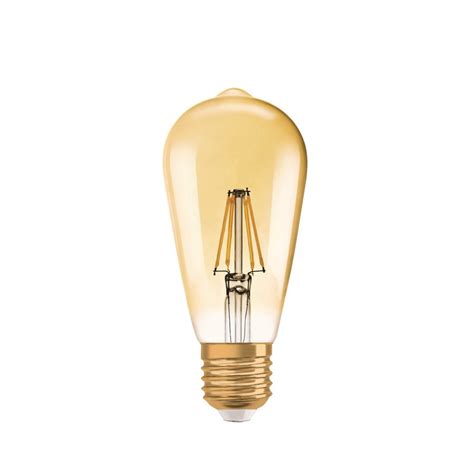 Osram Led Lampe Vintage Led Edison W W E Gold E