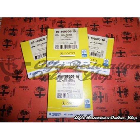 Alfa 33 Alfasud Sprint 1 5 IE Carbureted Piston Rings Standard Size