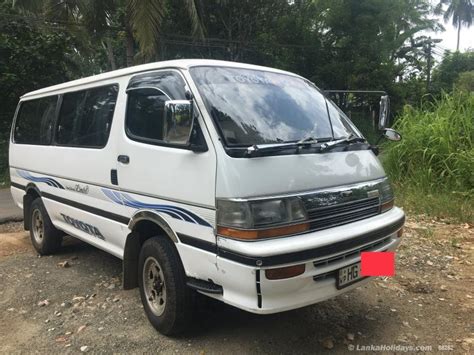 sri lanka van rentalshire toyota dolphin van  hire  seater